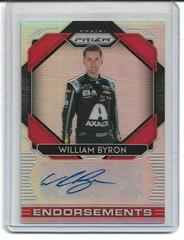 William Byron [Silver Mosaic] #E-WB Racing Cards 2020 Panini Prizm Nascar Endorsements Autographs Prices