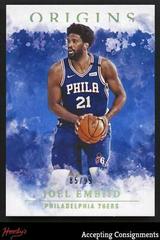 Joel Embiid [Blue] #16 Basketball Cards 2020 Panini Origins Prices