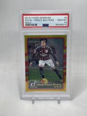 Kevin Prince Boateng [Gold] Soccer Cards 2016 Panini Donruss Prices