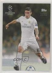 James Rodriguez [Green] #13 Soccer Cards 2015 Topps UEFA Champions League Showcase Prices