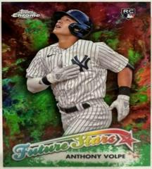 Anthony Volpe [Green] Baseball Cards 2023 Topps Chrome Update Future Stars Prices