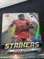 Taiwo Awoniyi Soccer Cards 2021 Topps Finest Bundesliga Strikers Prices