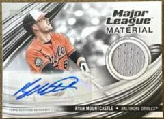Ryan Mountcastle Baseball Cards 2023 Topps Update Major League Material Autographs Prices