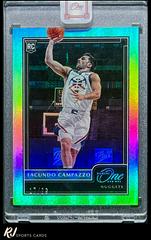 Facundo Campazzo #103 Basketball Cards 2020 Panini One and One Prices