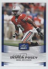 Devier Posey [Blue Border] #12 Football Cards 2012 Leaf Draft Prices