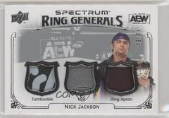 Nick Jackson Wrestling Cards 2021 Upper Deck AEW Spectrum Ring Generals Relics Prices