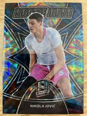 Nikola Jovic [Interstellar] #RA-JOV Basketball Cards 2022 Panini Chronicles Draft Picks Rookie Aura Prices