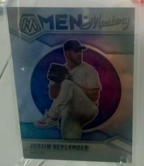 Justin Verlander #MM-7 Baseball Cards 2022 Panini Mosaic Men of Mastery Prices