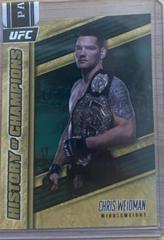 Chris Weidman #HC-CW Ufc Cards 2021 Panini Instant UFC History of Champions Prices