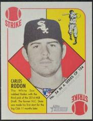 Carlos Rodon [Mini Green Back] #54 Baseball Cards 2015 Topps Heritage '51 Collection Prices