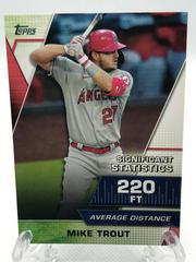 Mike Trout Baseball Cards 2021 Topps Significant Statistics Prices