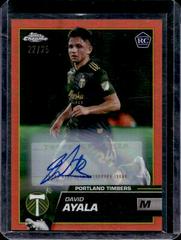 David Ayala [Autograph Orange] #2 Soccer Cards 2023 Topps Chrome MLS Prices