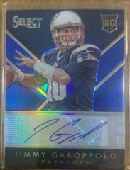 Jimmy Garoppolo [Blue Prizm] Football Cards 2014 Panini Select Rookie Autograph Prices