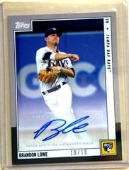 Brandon Lowe [Autograph Silver] Baseball Cards 2019 Topps on Demand Rookie Review Prices