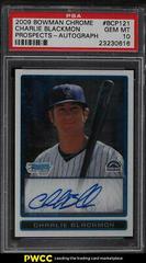 Charlie Blackmon [Autograph] #BCP121 Baseball Cards 2009 Bowman Chrome Prospects Prices