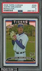 Justin Verlander [Refractor] Baseball Cards 2006 Topps Chrome Prices