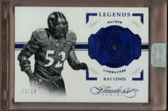 Ray Lewis [Sapphire] Football Cards 2016 Panini Flawless Prices