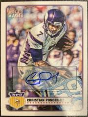 Christian Ponder [Autograph] #161 Football Cards 2012 Topps Magic Prices