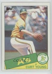 Curt Young #293 Baseball Cards 1985 Topps Prices