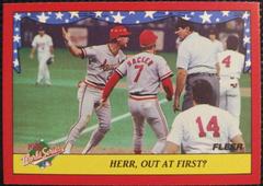 Tom Herr #10 Baseball Cards 1988 Fleer World Series Prices