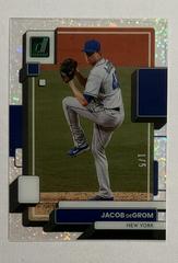 Jacob deGrom [Green] #48 Baseball Cards 2022 Panini Chronicles Clearly Donruss Prices