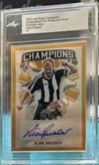 Alan Shearer [Prismatic Gold] #C-AS1 Soccer Cards 2022 Leaf Metal Champions Autographs Prices