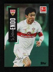 Wataru Endo [Aqua] Soccer Cards 2022 Topps Bundesliga Stars of the Season Prices