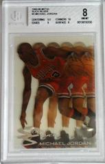Michael Jordan [slick silver] #3 Basketball Cards 1996 Fleer Metal Prices