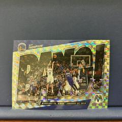 Klay Thompson [Mosaic] #6 Basketball Cards 2021 Panini Mosaic Bang Prices