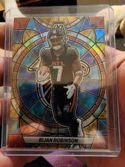 Bijan Robinson #SG-25 Football Cards 2023 Panini Mosaic Stained Glass Prices