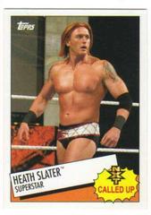 Heath Slater #3 Wrestling Cards 2015 Topps Heritage WWE NXT Called Up Prices