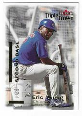 Eric Young #133 Baseball Cards 2001 Fleer Triple Crown Prices