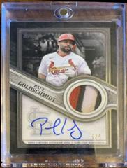 Paul Goldschmidt [Platinum] #TRAP2-PG Baseball Cards 2023 Topps Update Reverence Autograph Patch Prices