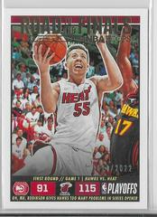Duncan Robinson Basketball Cards 2022 Panini Hoops Road to the Finals Prices