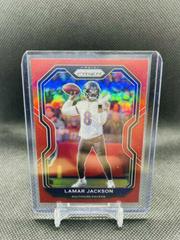 Lamar Jackson [Red Prizm] #37 Football Cards 2020 Panini Prizm Prices