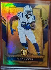 Frank Gore Football Cards 2017 Panini Gold Standard Prices
