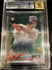 Rafael Devers [Autograph Green] #RD Baseball Cards 2018 Topps Clearly Authentic Prices