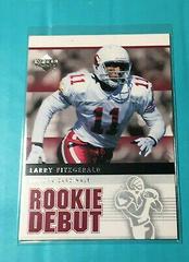 Larry Fitzgerald #1 Football Cards 2005 Upper Deck Rookie Debut Prices