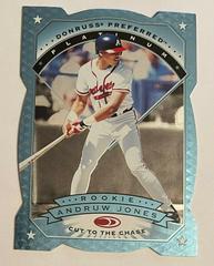 Andruw Jones [Cut to the Chase] #143 Baseball Cards 1997 Panini Donruss Preferred Prices
