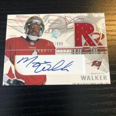 Marquise Walker [Signed Jersey] #168 Football Cards 2002 Spx Prices