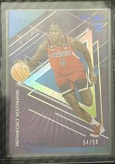 Bennedict Mathurin [Blue] #3 Basketball Cards 2022 Panini Chronicles Draft Picks Recon Prices