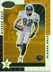 Jimmy Smith [2 Star Mirror Gold] Football Cards 2000 Leaf Certified Prices