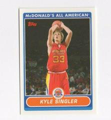 Kyle Singler Basketball Cards 2007 Topps McDonald's All American Prices