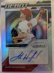 Jake Woodford #DS-JW Baseball Cards 2021 Panini Prizm Debut Signatures Prices