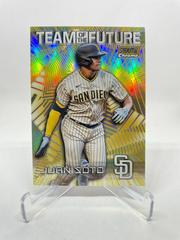Juan Soto [Gold] Baseball Cards 2022 Stadium Club Chrome Team of the Future Prices