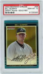 Bill Murphy [Gold Refractor] #28 Baseball Cards 2002 Bowman Chrome Draft Picks Prices