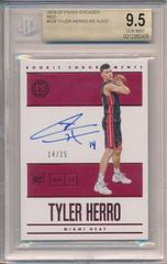 Tyler Herro [Autograph Red] #128 Basketball Cards 2019 Panini Encased Prices