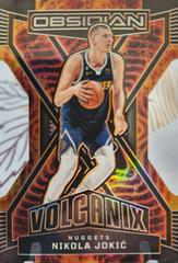 Nikola Jokic #1 Basketball Cards 2022 Panini Obsidian Volcanix Prices