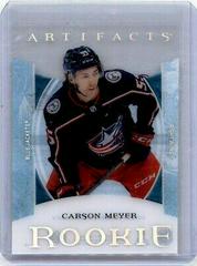 Carson Meyer #CCR-19 Hockey Cards 2022 Upper Deck Artifacts Clear Cut Rookies Prices