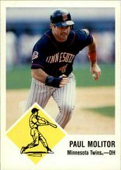 Paul Molitor #34 Baseball Cards 1998 Fleer Vintage 63 Prices